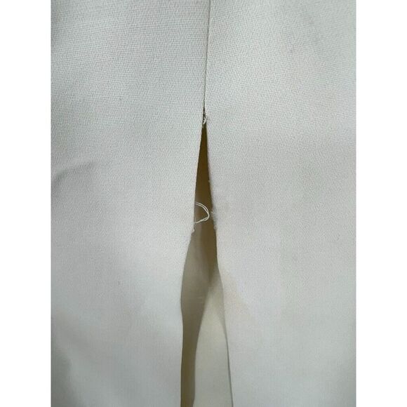 Vintage Criscione New York Blazer/Skirt Suit Set Small Embellished Collar Ivory - Picture 9 of 10